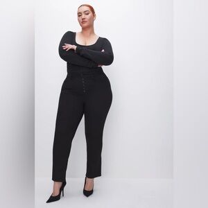 Good American Black Skinny good waist Pants jeans